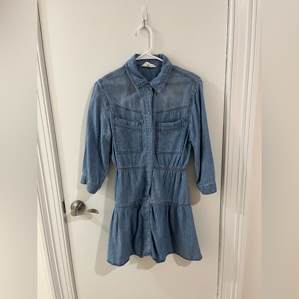 Ba&Sh Aquaria Dress Blue View 3